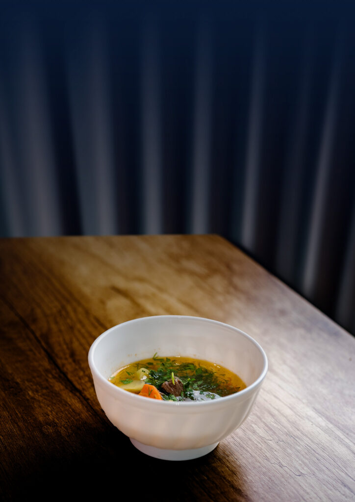 VEGETABLE & BEEF BROTH (SHURPA)