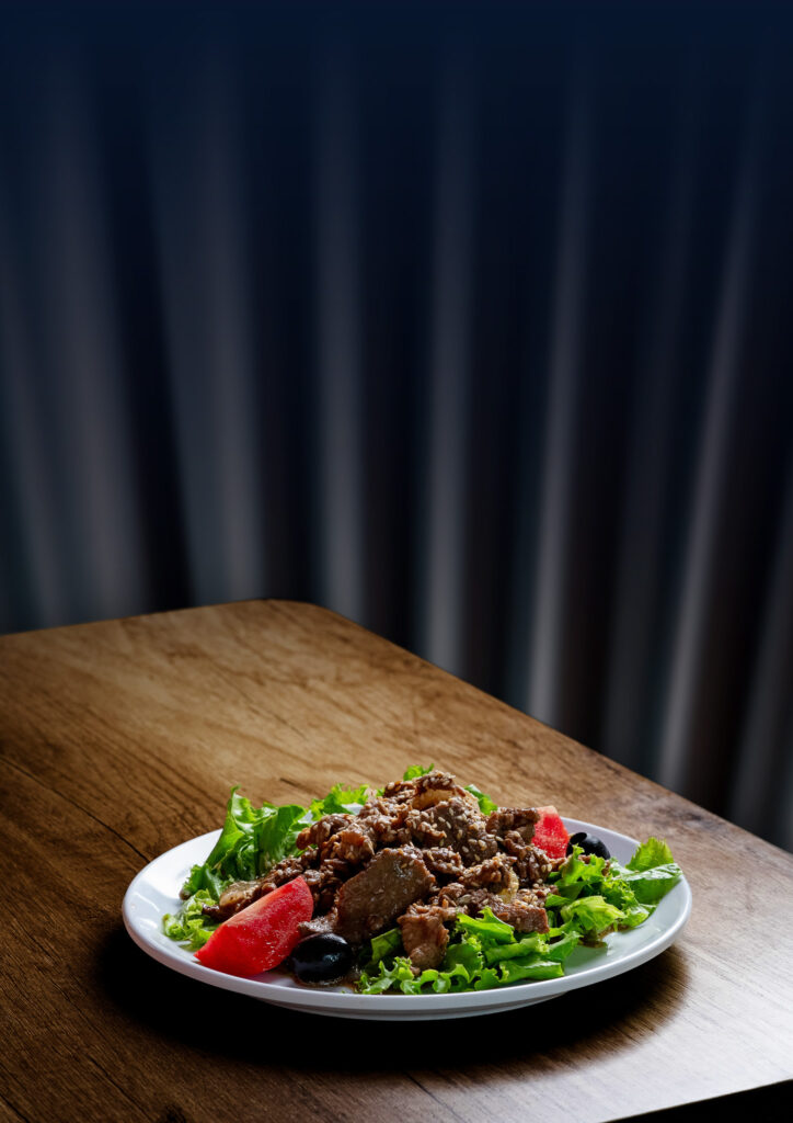 SAUTÉED BEEF WITH GREENS